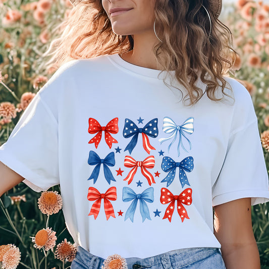 Patriotic Bows Tee