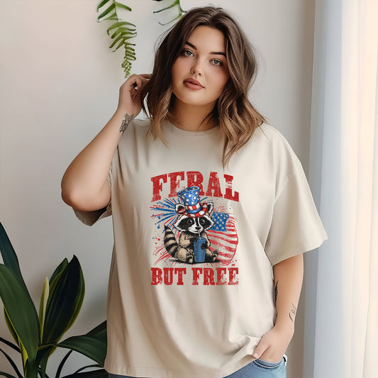 Feral But Free Tee